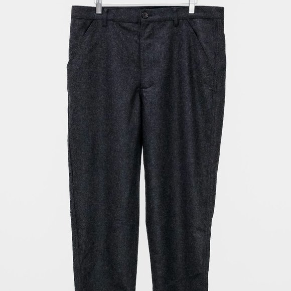 Comme Des Garçons SHIRT Grey Wool Trousers